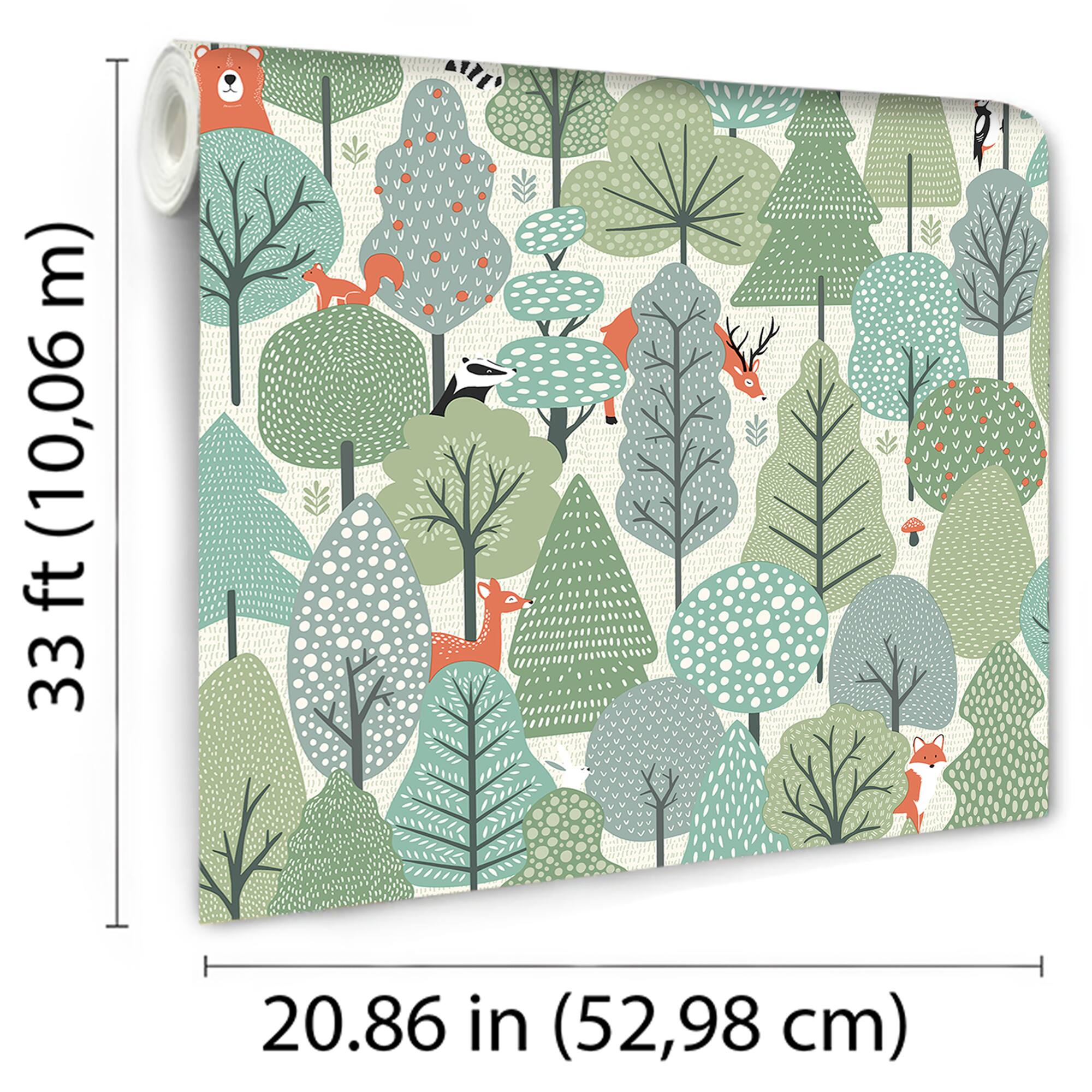 Designs Direct Enchanted Forest Wallpaper